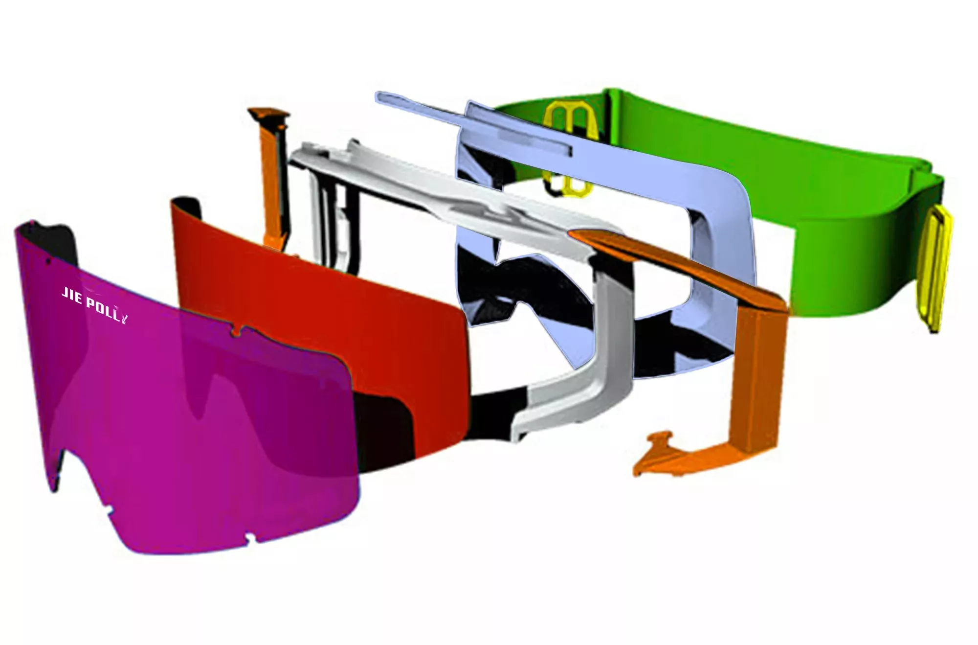 customized sports goggles mold making