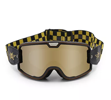 Gafas de moto estilo retro