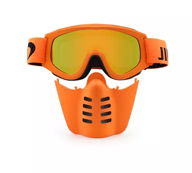 Gafas de motocross con máscara