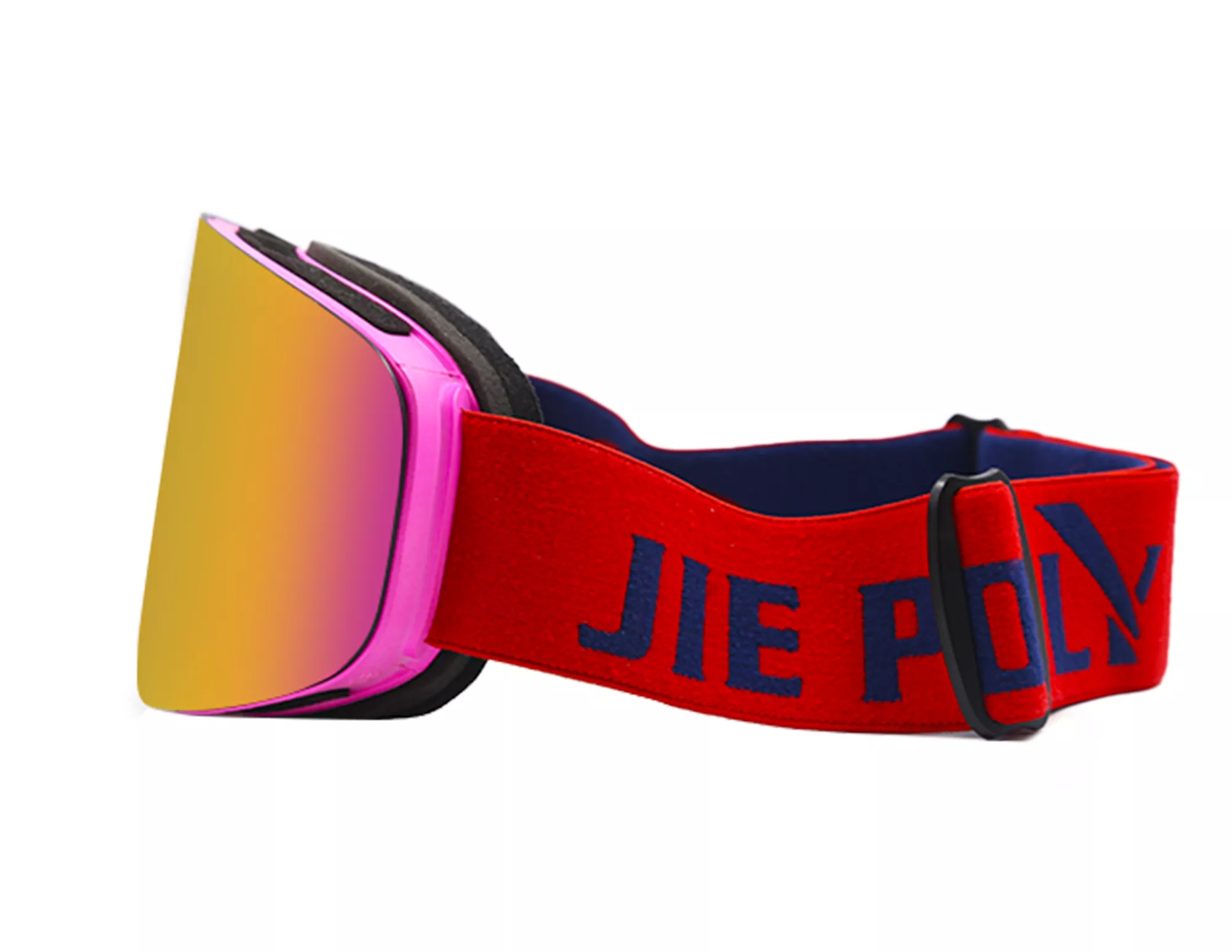 Gafas deportivas blancas personalizadas con etiqueta privada
