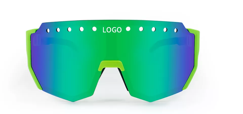 Couleur de lentille OEM/LOGO pour lunettes de cyclisme