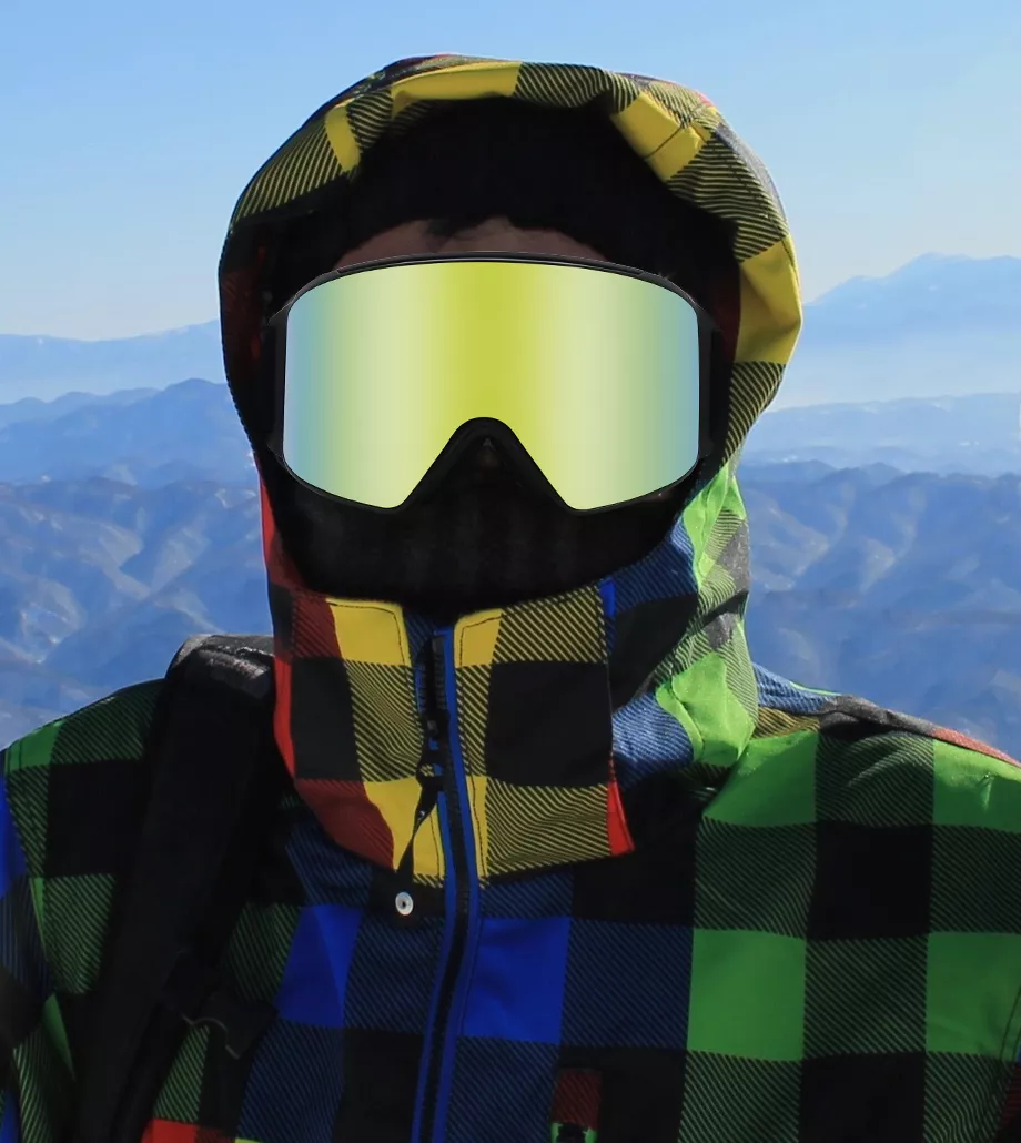 custom logo snowboard ski googles