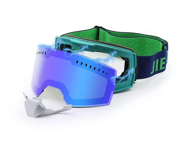 Gafas de nieve con lentes magnéticas